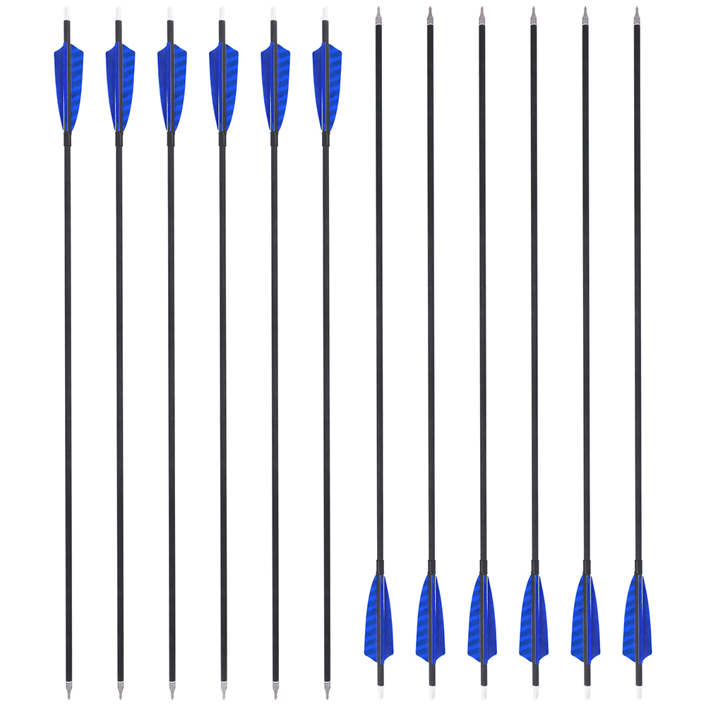 Black Hunter Takedown Recurve Bow Kit Hunting 60" 20-60lbs LH RH