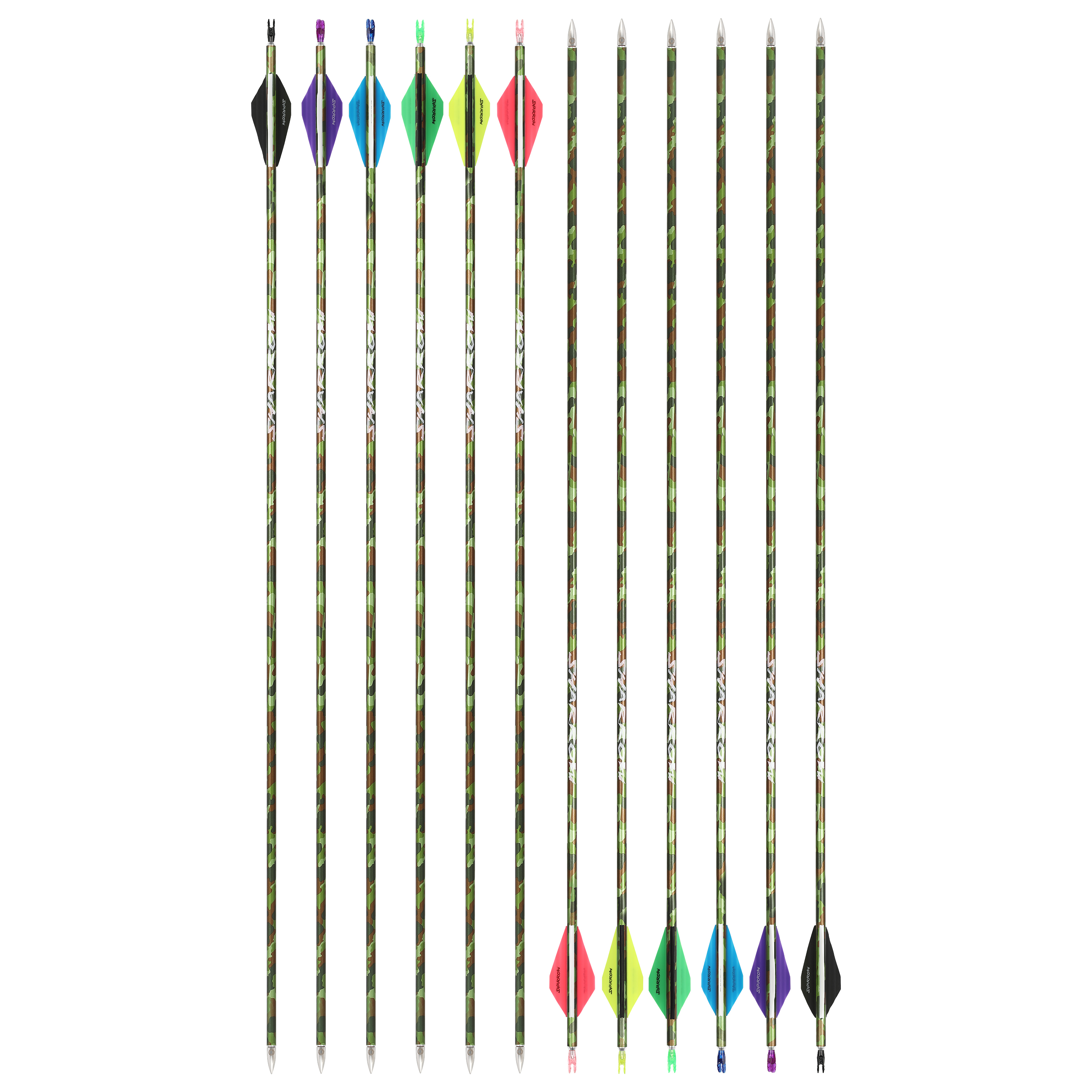 Pure Carbon Arrows Vane Spine 340 Recurve Compound Bow Hunting