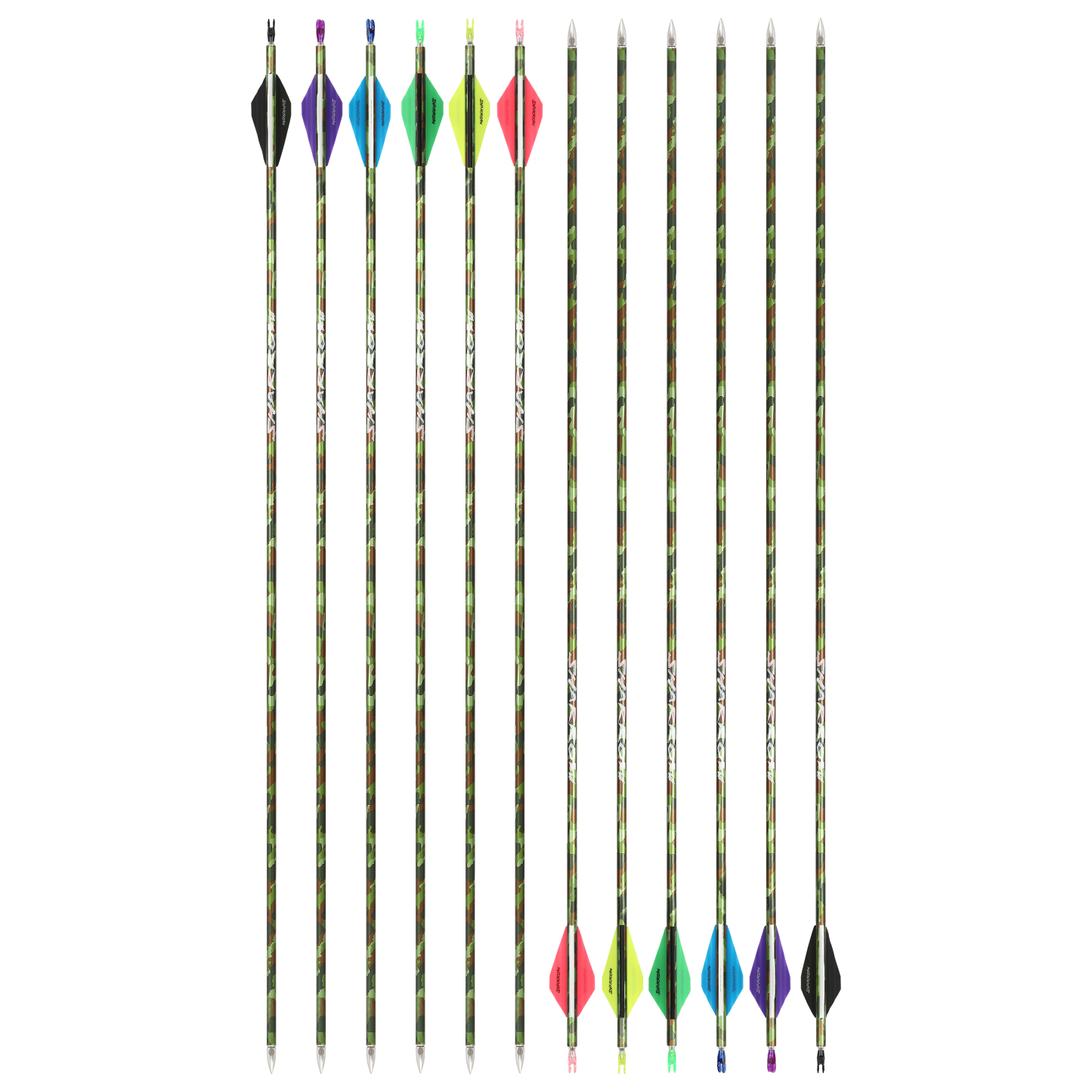 Pure Carbon Arrows Vane Spine 340 Recurve Compound Bow Hunting