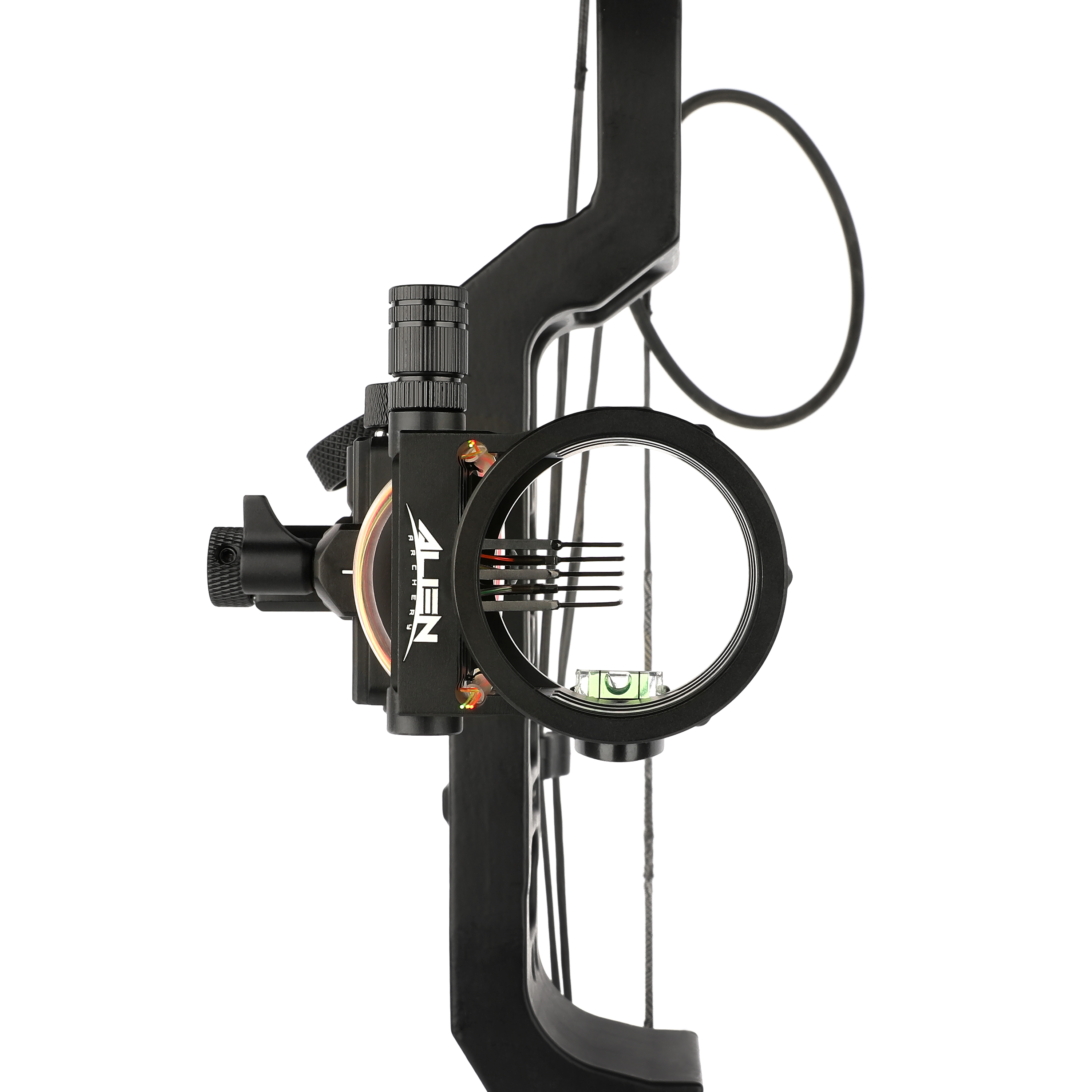 Alien 5-Pin Bow Sight, Short & Long Versions for Compound & Recurve