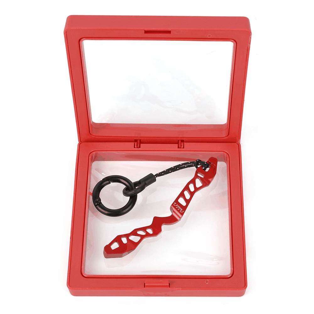 Archery Recurve Bow Riser Key Chain Aluminum Alloy Keyring