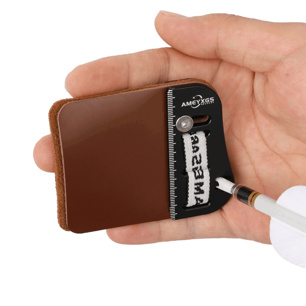 Archery AH5 Finger Guard Tab Protector Gear Cow Leather RH LH Recurve Bow Hunting