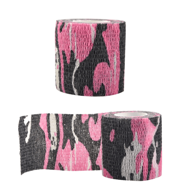 Outdoor Camo Tape Self-Sticking Wrap for Target Shooting Gear