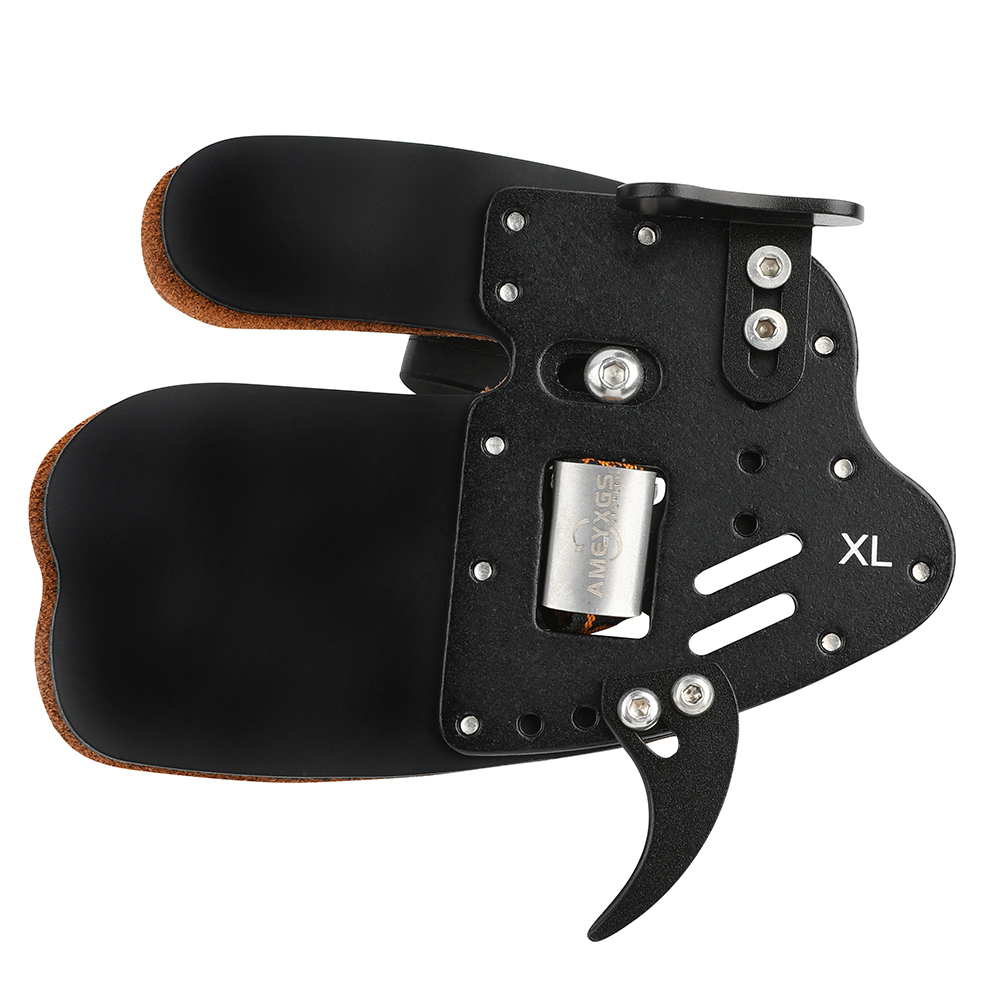 Finger Tab Archery Guard Cow Leather Bowstring Protector Gear LH RH