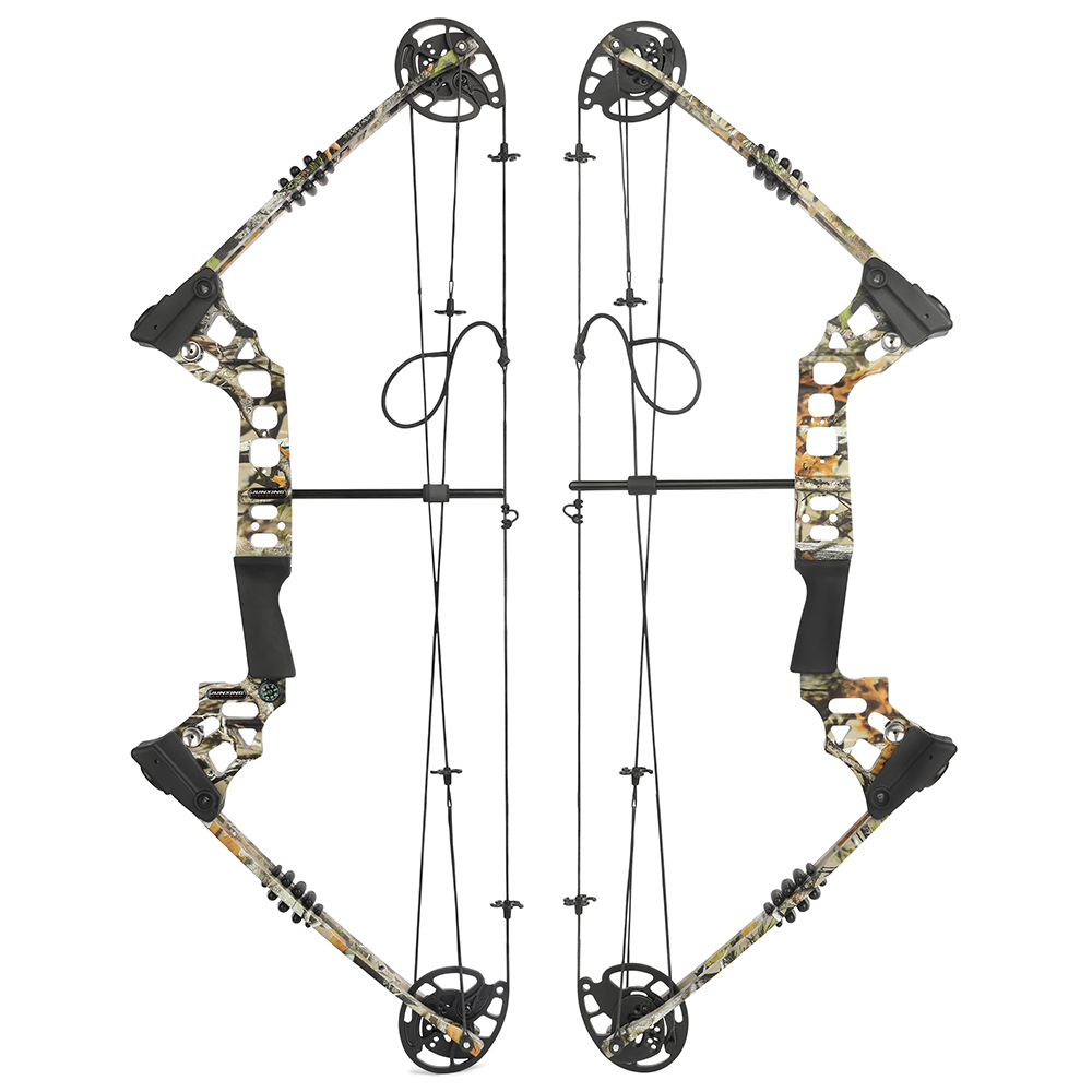 Hunting 20-70lbs Compound Bow Set Archery RH LH Let-off 80%