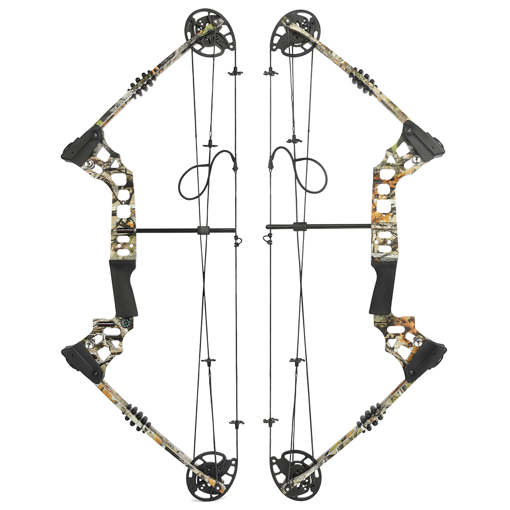 Hunting 20-70lbs Compound Bow Set Archery RH LH Let-off 80%