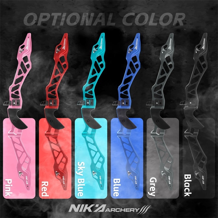 Nika ET-20 Tectonic 27" ILF Recurve Bow Riser Target CNC LH RH