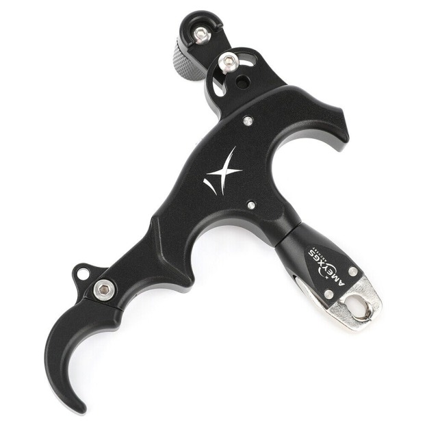 X1 Compound Bow Release Aids Grip Thumb 3 4 Fingers Caliper Trigger