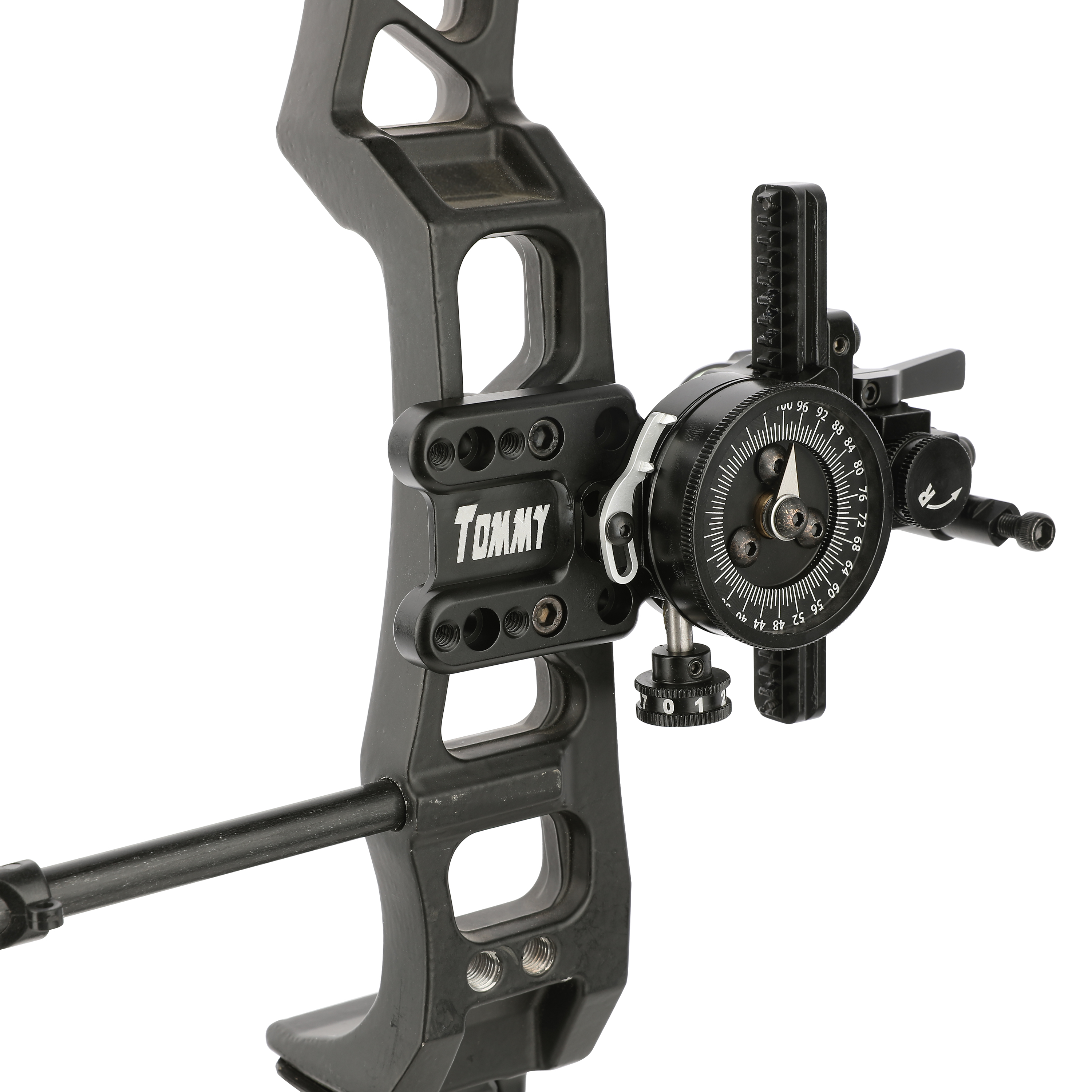Fire Pig Single Pin Sight 0.019" Fiber Optic for Compound Bow