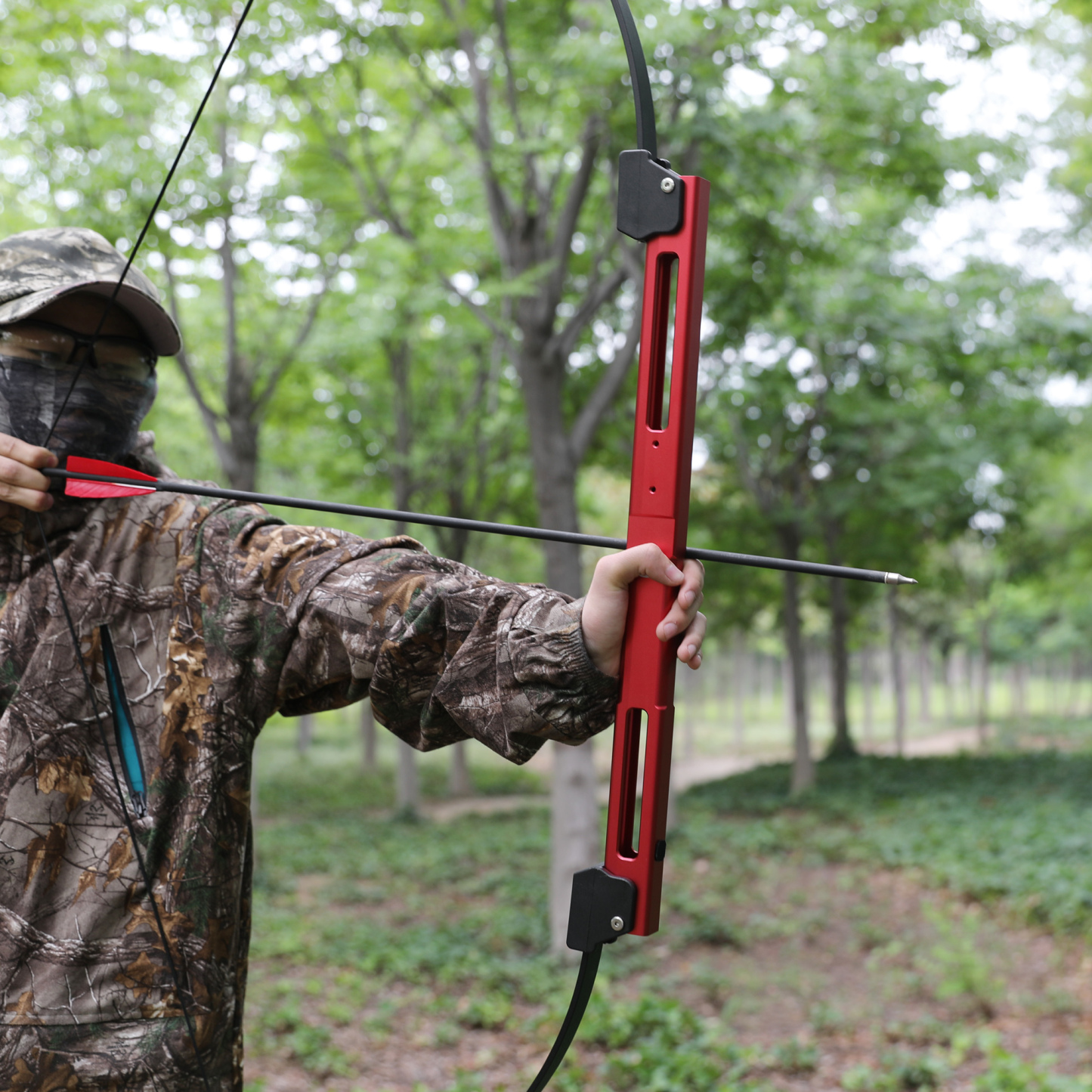 Archery Tactical Folding Bow 35-40lbs 24" Folded CNC Aluminum LH RH