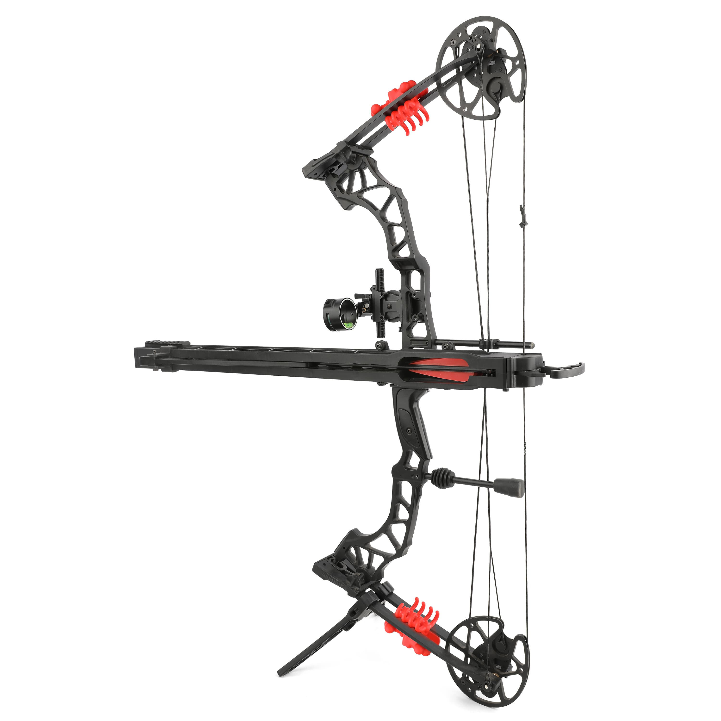Archery Rapid Launcher Compound Bow 6-Arrow Continuous Shooting