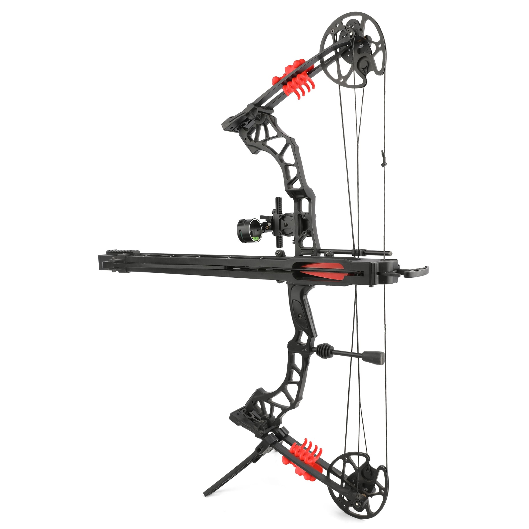 Archery Rapid Launcher Compound Bow 6-Arrow Continuous Shooting