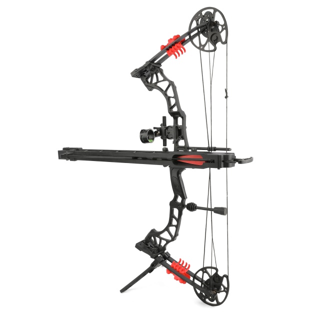 Archery Rapid Launcher Compound Bow 6-Arrow Continuous Shooting