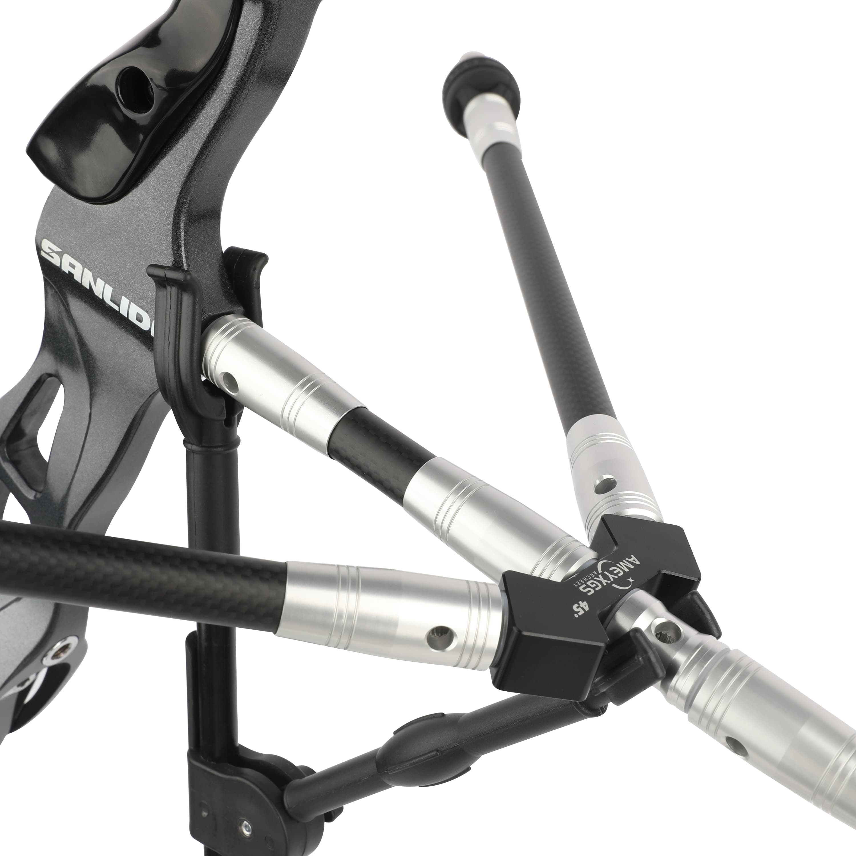 Archery Carbon Stabilizer Balance Bar Kit for Bow Target Shooting
