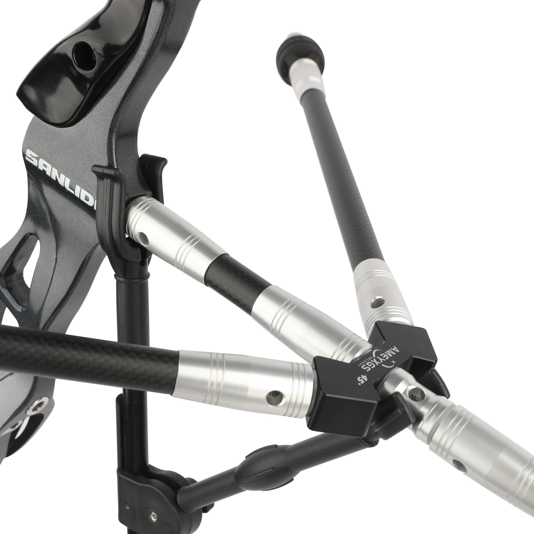 Archery Carbon Stabilizer Balance Bar Kit for Bow Target Shooting