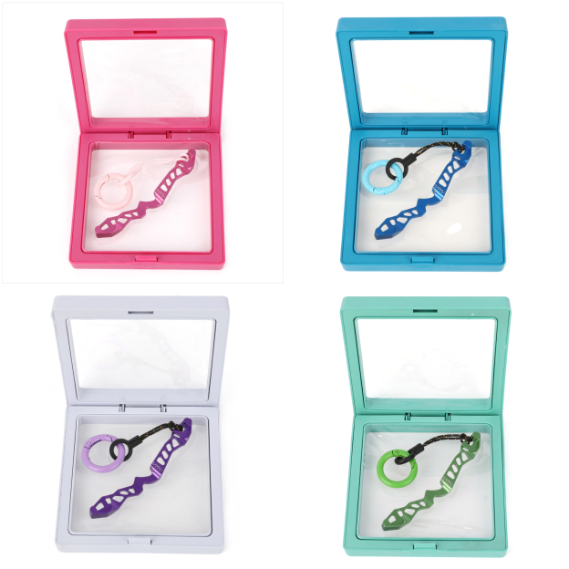 CNC Archery Keychain Miniature Recurve Bow Riser Design