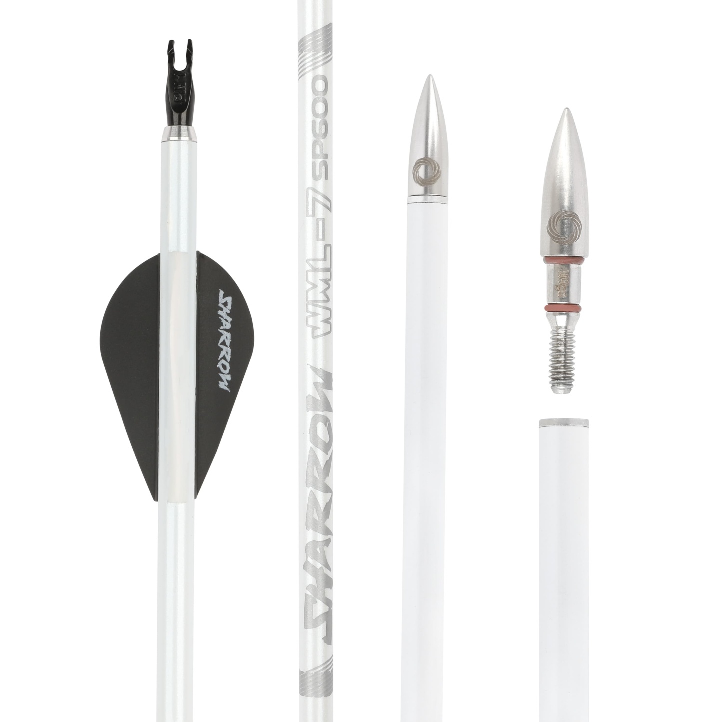 32.5" Pure Carbon Arrow Target Arrows 600 Spine Beiter Nock