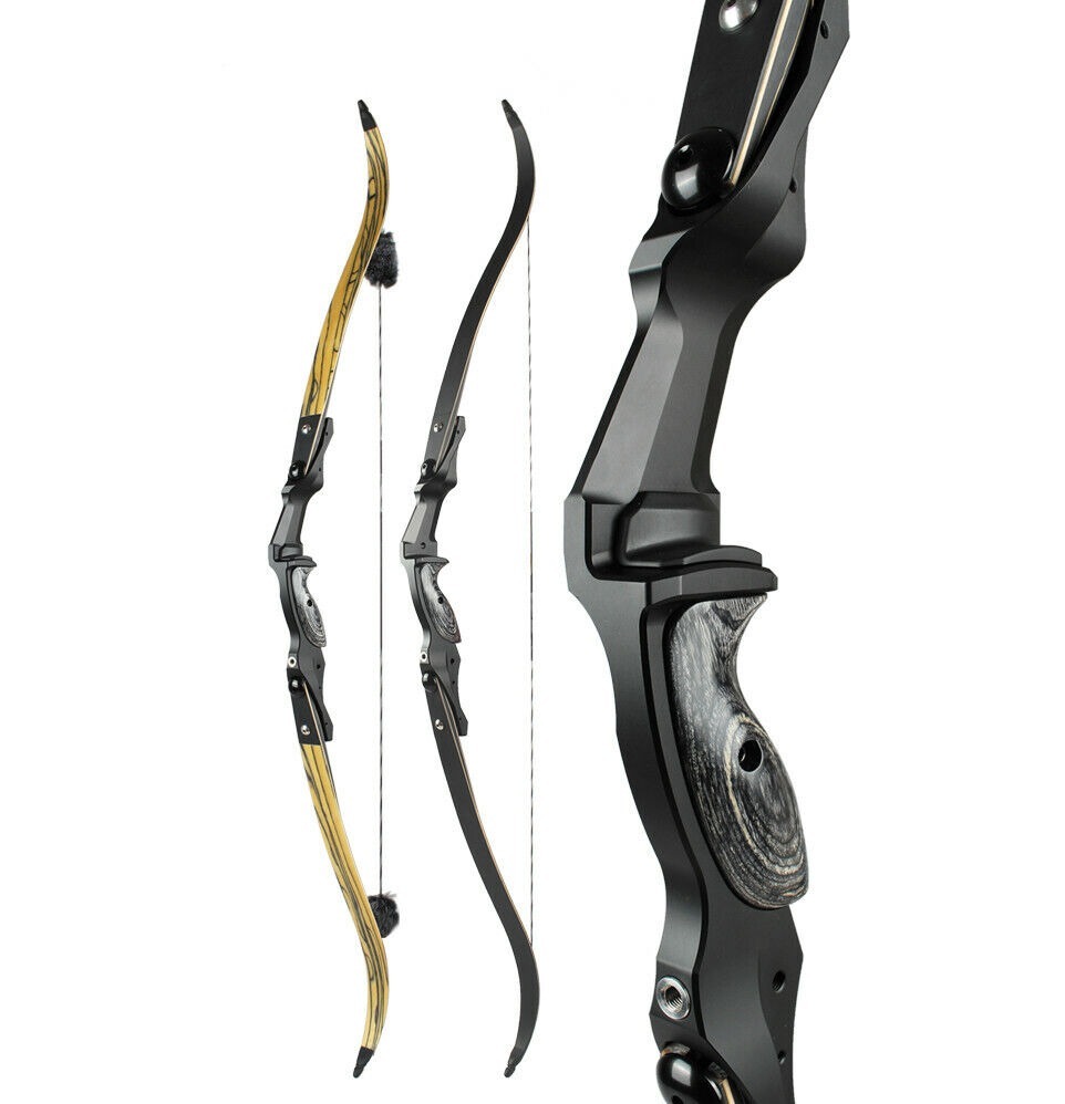 JUNXING F261 PHAROX ILF American Hunting Recurve Bow 30-60lbs LH RH