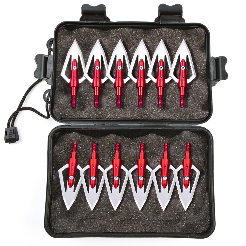 Stainless Steel Broadhead Arrowheads 110 Grain Hunting Points