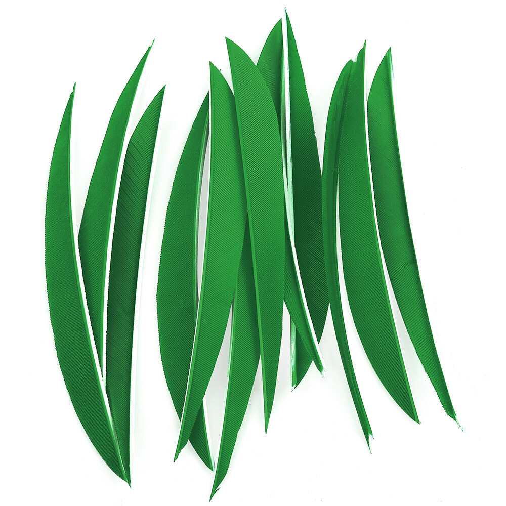 Natural Turkey Arrow Feathers 5" Traditional Fletching 50pcs