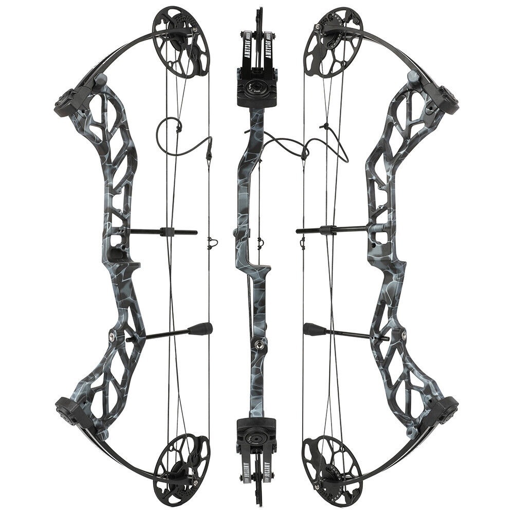 E-8 Compound Bow and Arrow Full Set 19-70 Lbs Adult Hunting Target Bow