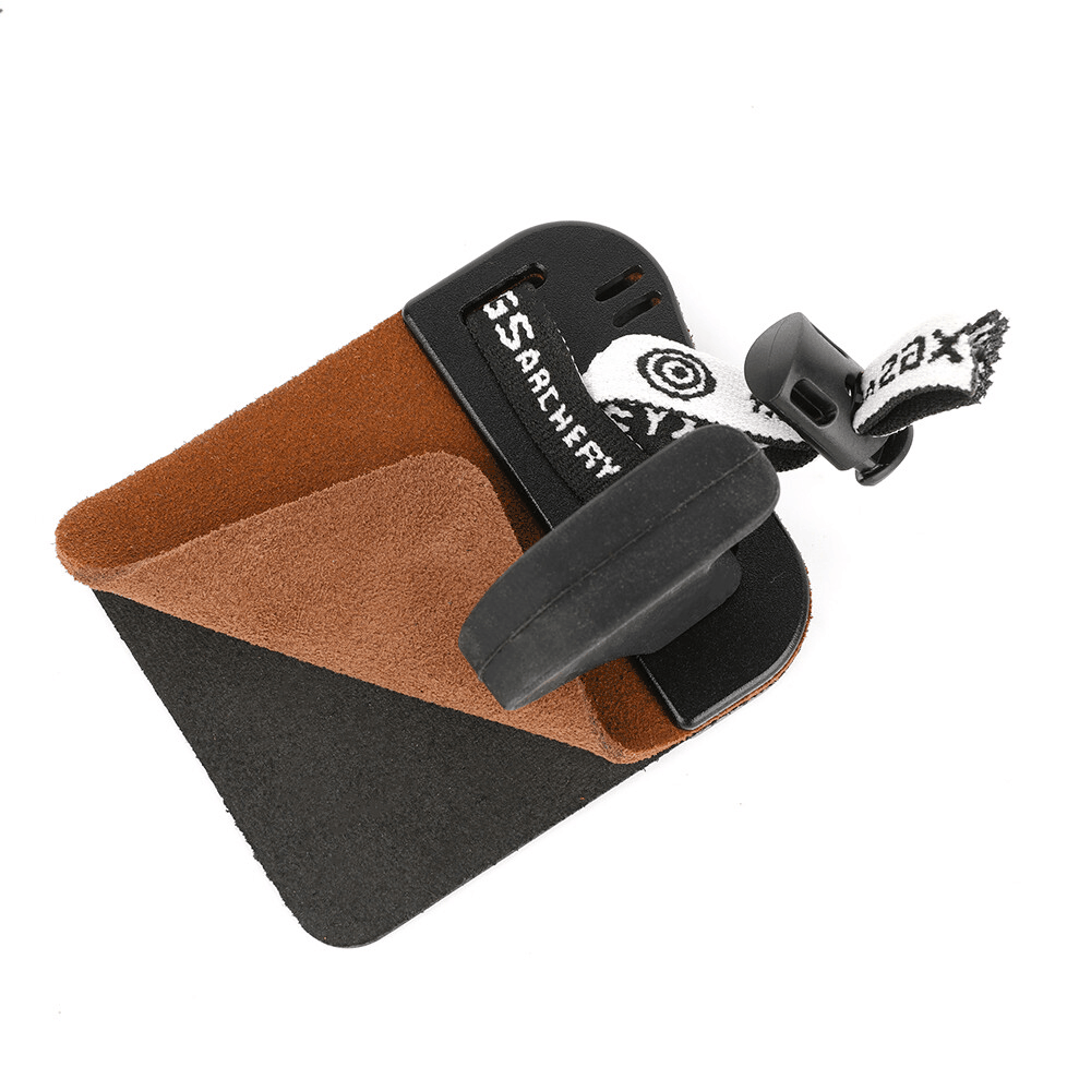 Archery AH5 Finger Guard Tab Protector Gear Cow Leather RH LH Recurve Bow Hunting