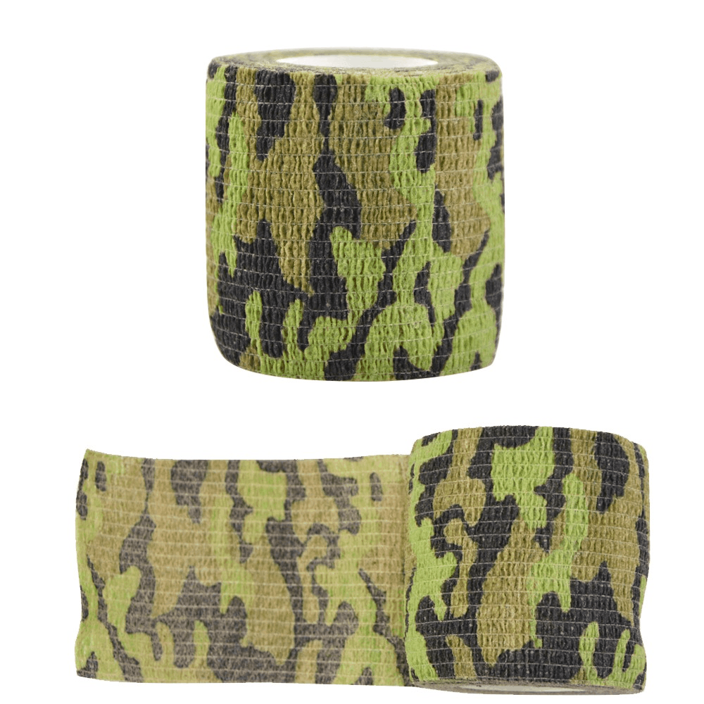 Outdoor Camo Tape Self-Sticking Wrap for Target Shooting Gear