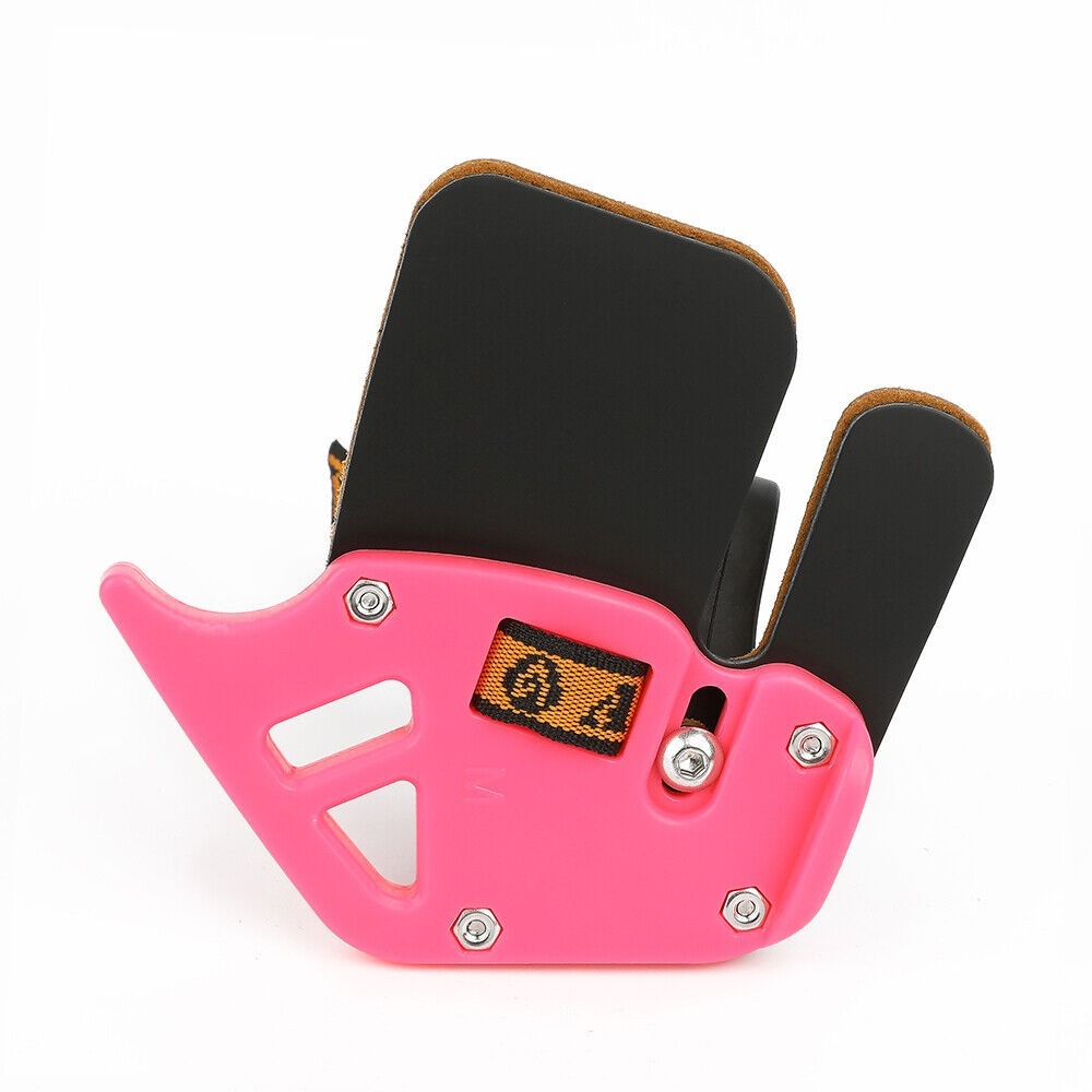 Finger Tab Protector Gear Hand Guard Cow Leather Recurve Bow