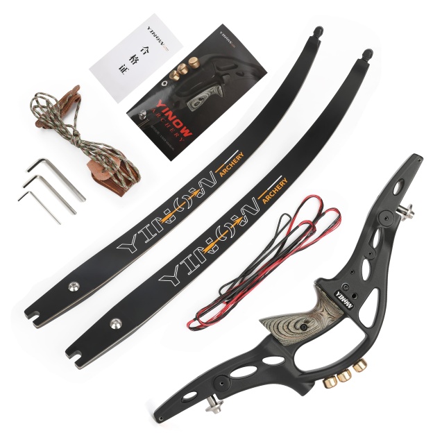 62" ILF Recurve Bow 19" Riser 20-50lbs Archery Target Hunting