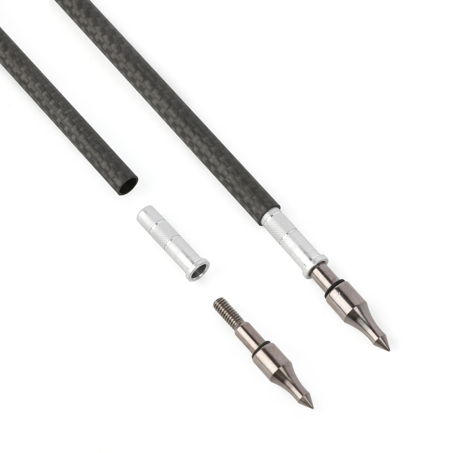 32" Pure Carbon Arrows 2.5'' Vane High-Spine Performance Series