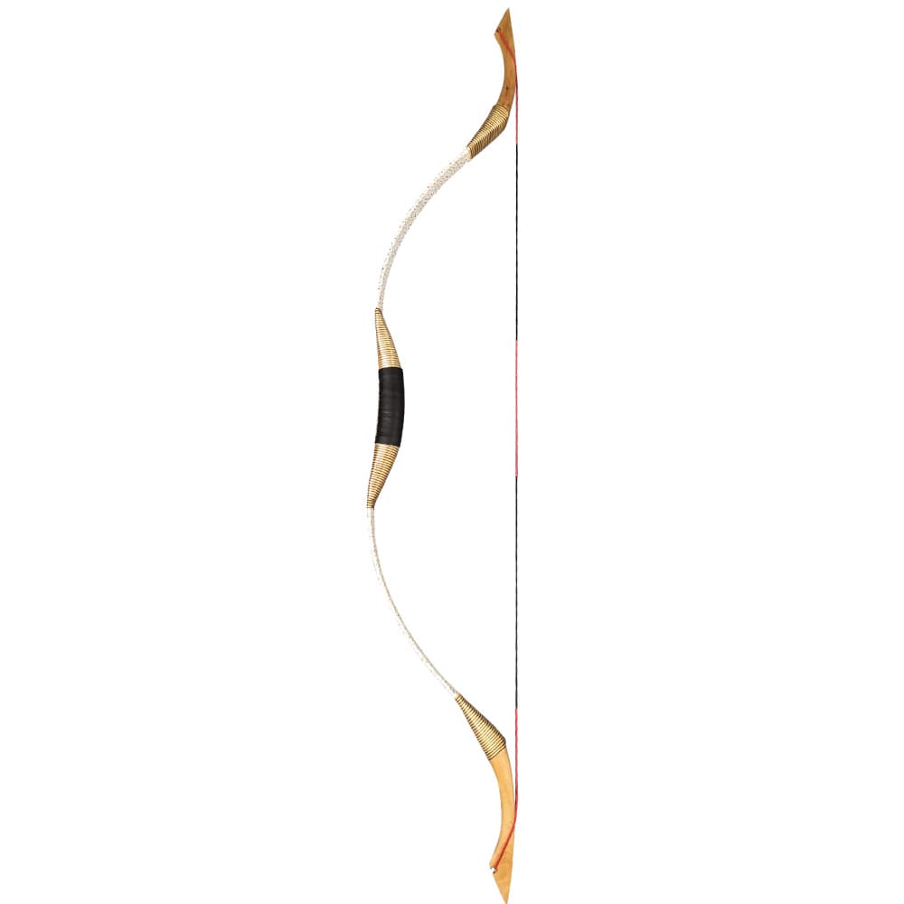 Archery Mongolian Horsebow Recurve Bow Kit 25–55lbs Wooden