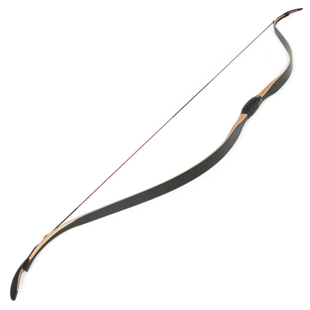 56" Archery Traditional Longbow Kit 20–45lbs RH/LH Laminated Bow