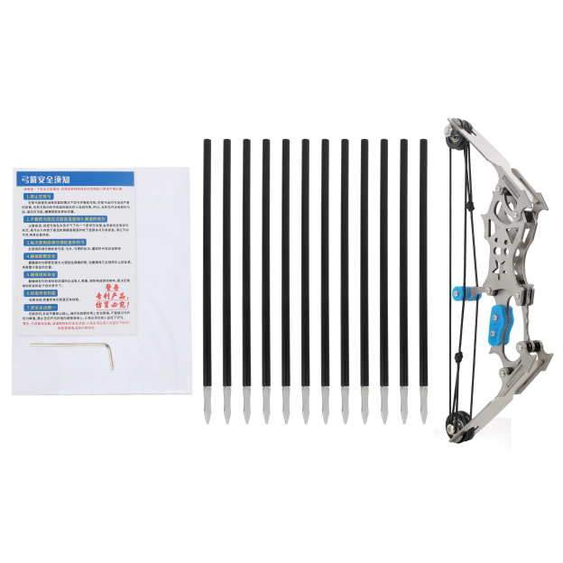 Archery Mini Compound Bow Arrows Archery Target Toy Gift