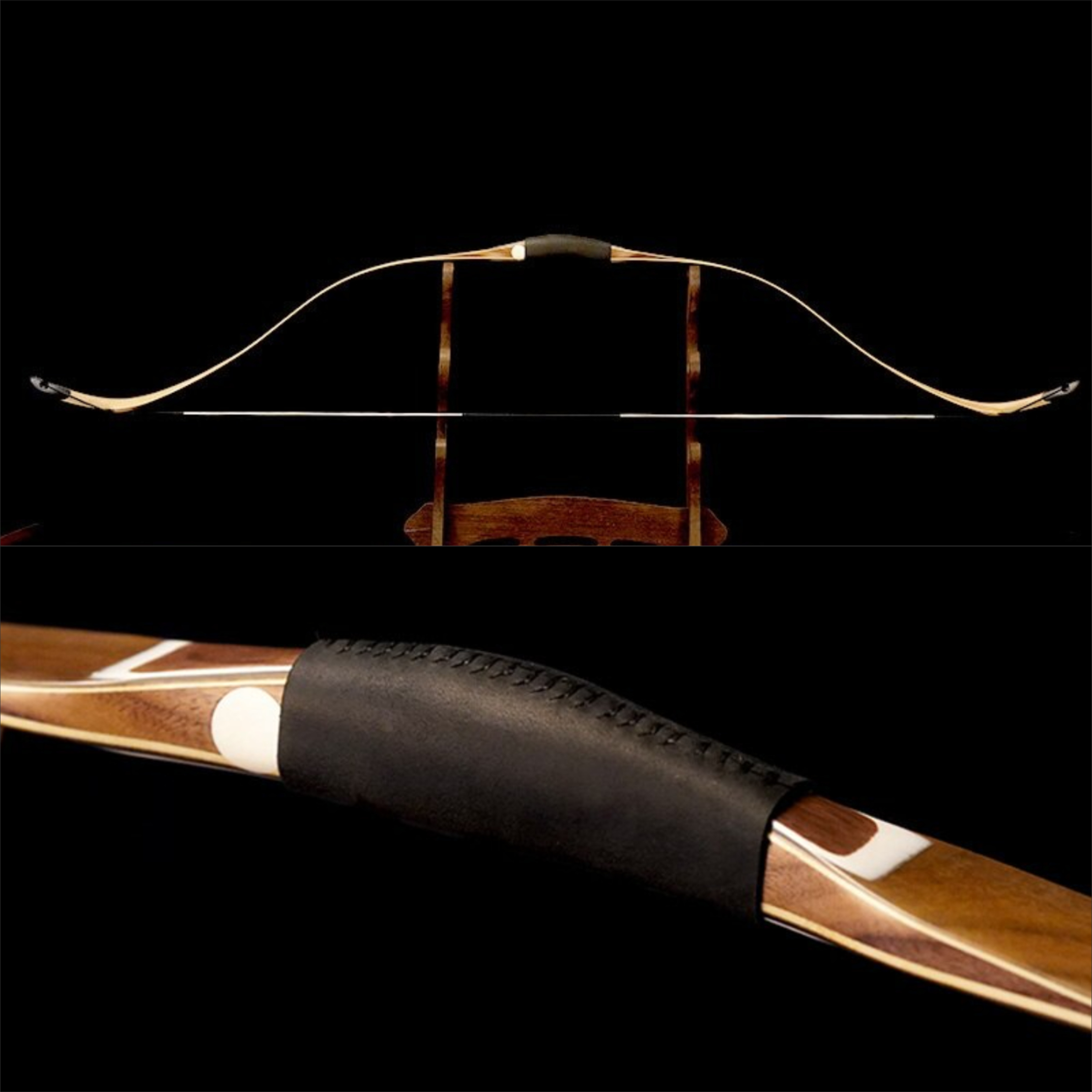 AF ARCHERY Turkish Bow Traditional Laminated 46" 20-50lbs
