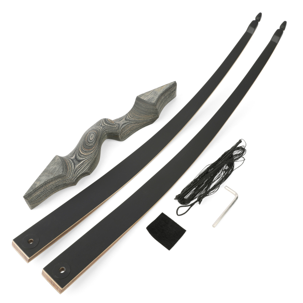 Black Hunter Longbow American Hunting Takedown 60" LH RH