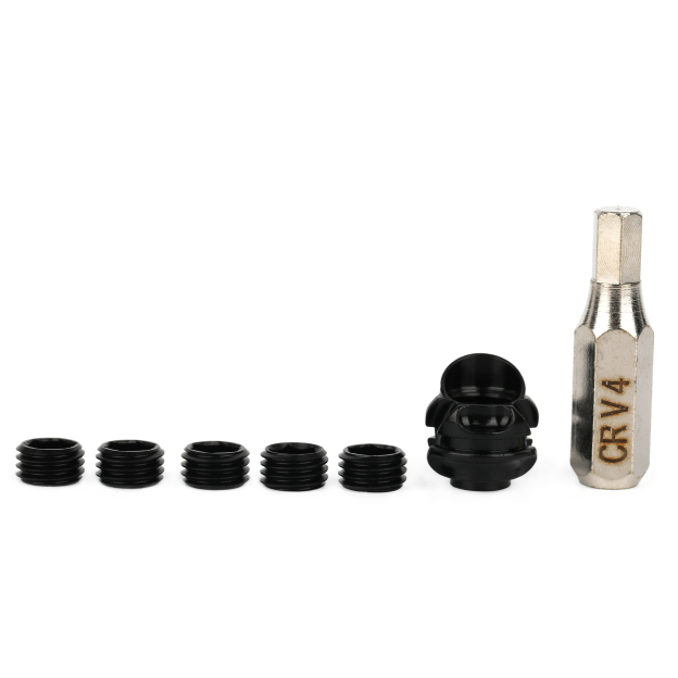 Compound Bow Peep Sight Kit with Clarifier Lens & 5 Inner Cores