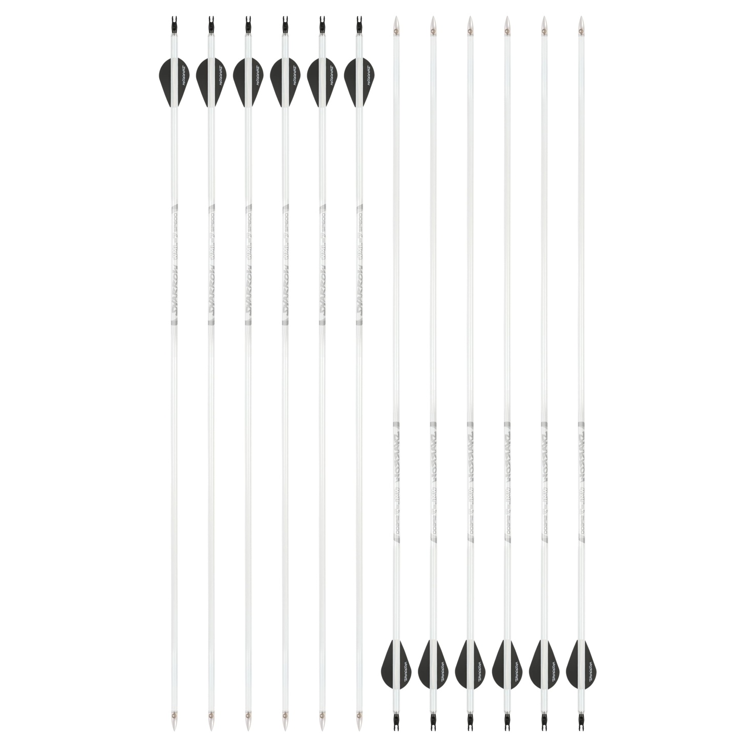 32.5" Pure Carbon Arrow Target Arrows 600 Spine Beiter Nock