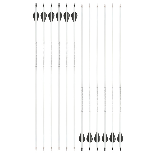 32.5" Pure Carbon Arrow Target Arrows 600 Spine Beiter Nock