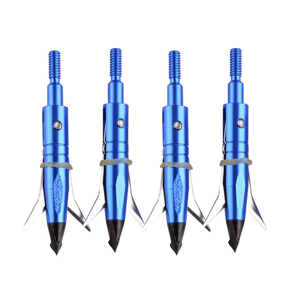 Broadheads 2-Blade 100gr Compound Bow Hunting Arrowheads Tips