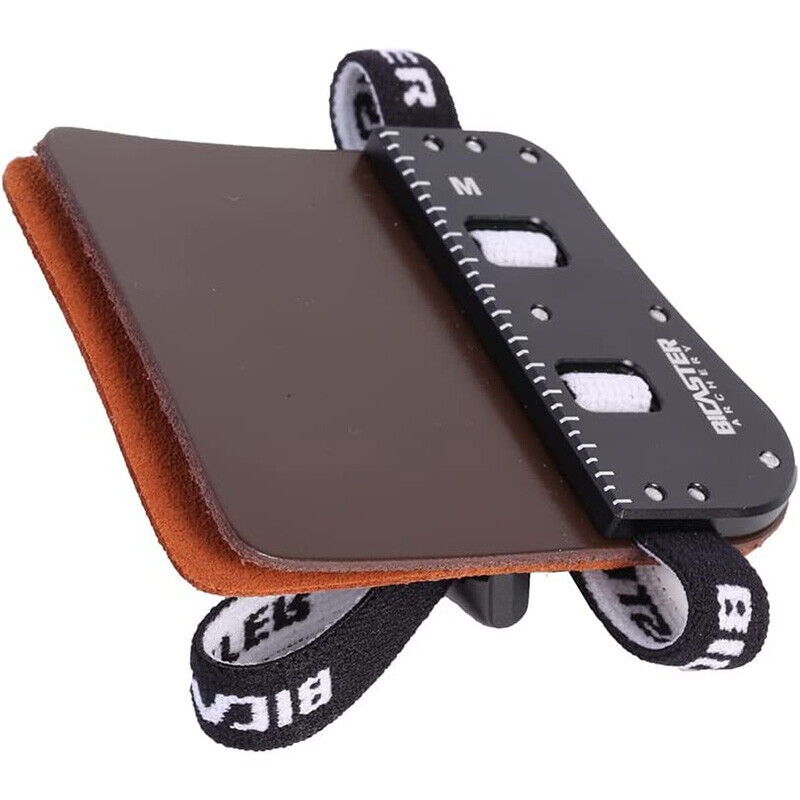 Classic Barebow Finger Tab with Prime Cowhide Archery Gear RH LH