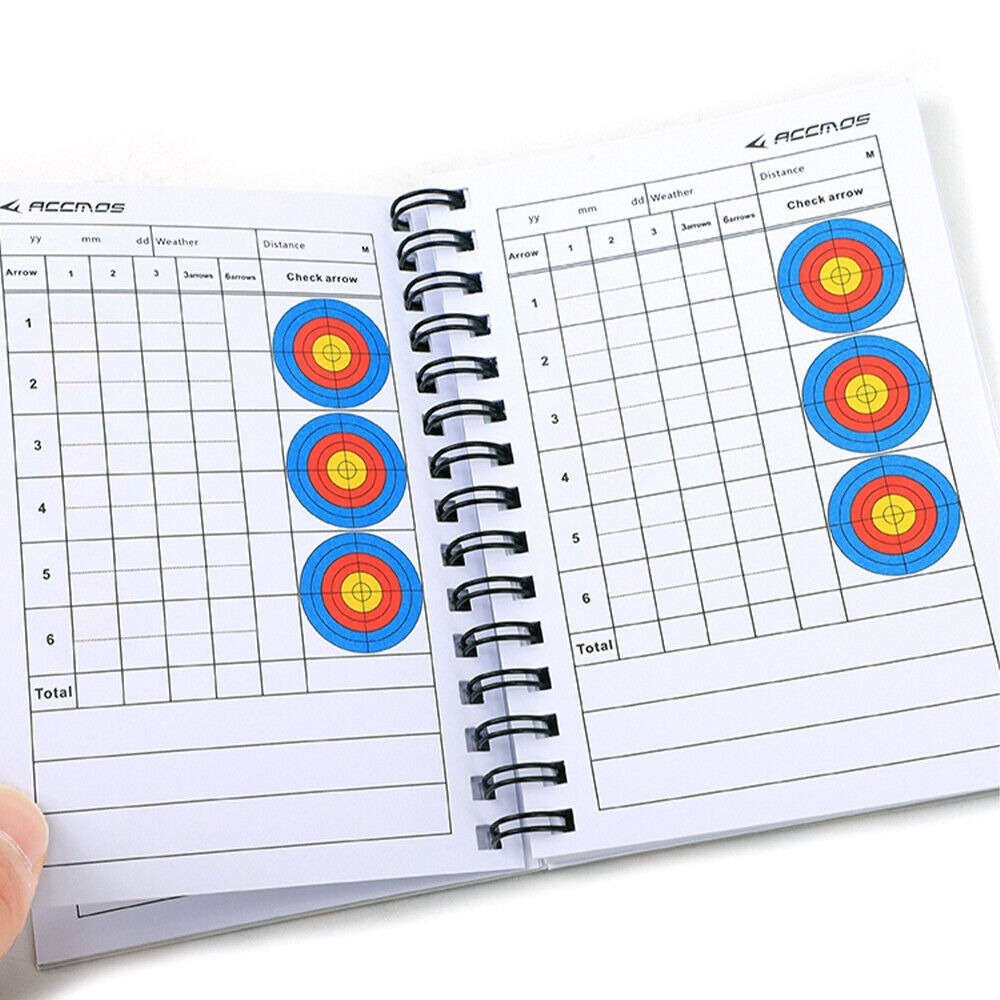 Target Archery Score Book Notebook for Score Tracking Competition