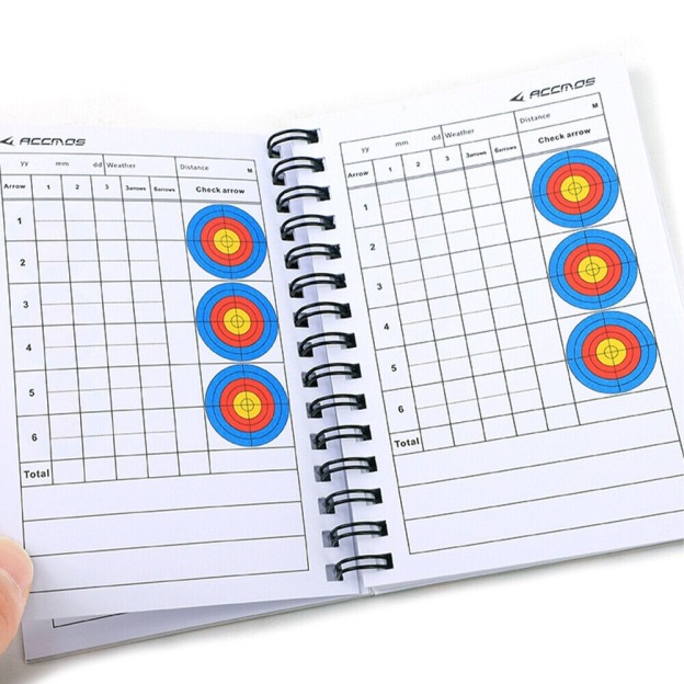Target Archery Score Book Notebook for Score Tracking Competition