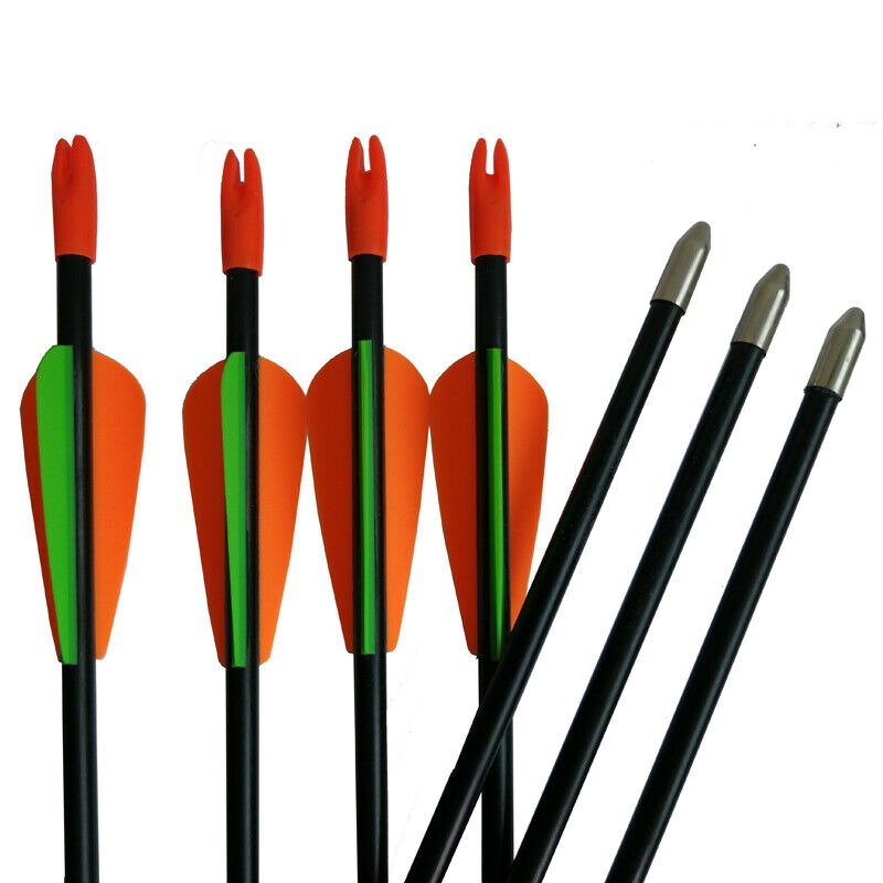 28-inch fiberglass arrows for beginners