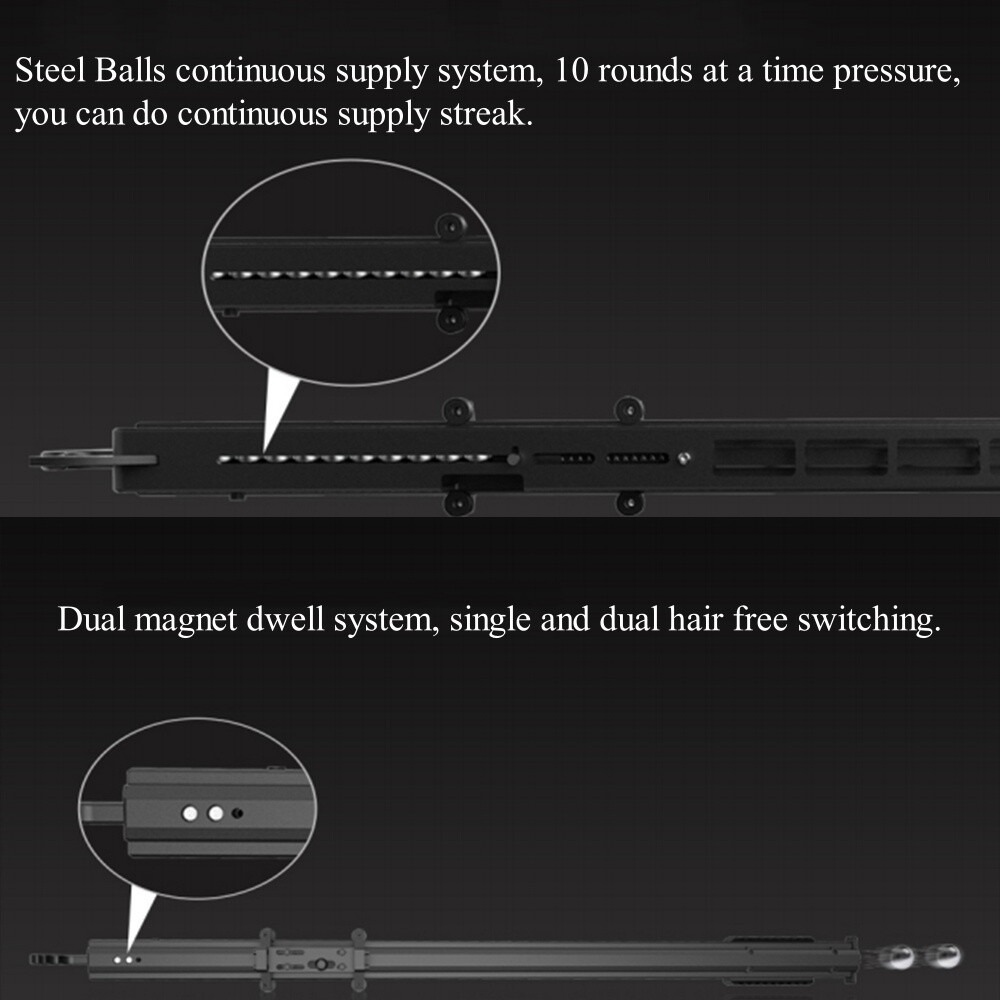 ROBIN KING Bow Launcher Steel Ball Shooter 10-Round Rapid Fire