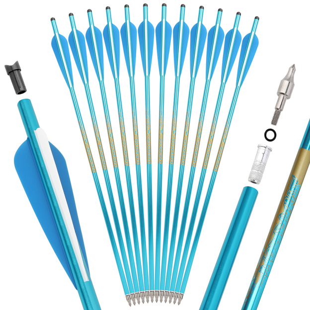 Aluminum Crossbow Bolts Hunting & Target 20" 22"