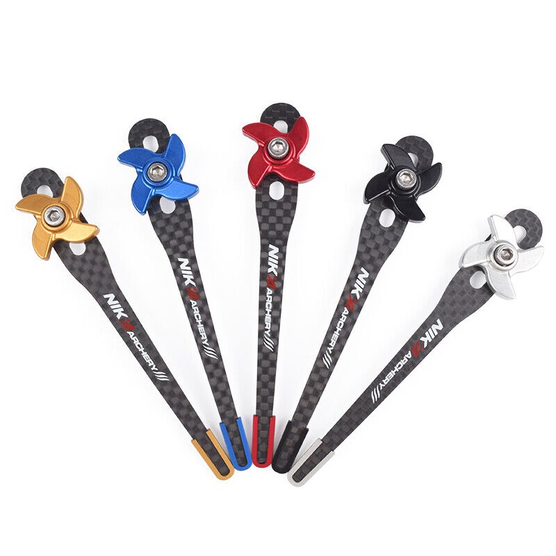 NIKA Archery Recurve Bow Clicker Carbon Signal Adjustable Target