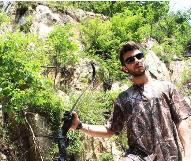 JUNXING F261 PHAROX ILF American Hunting Recurve Bow 30-60lbs LH RH