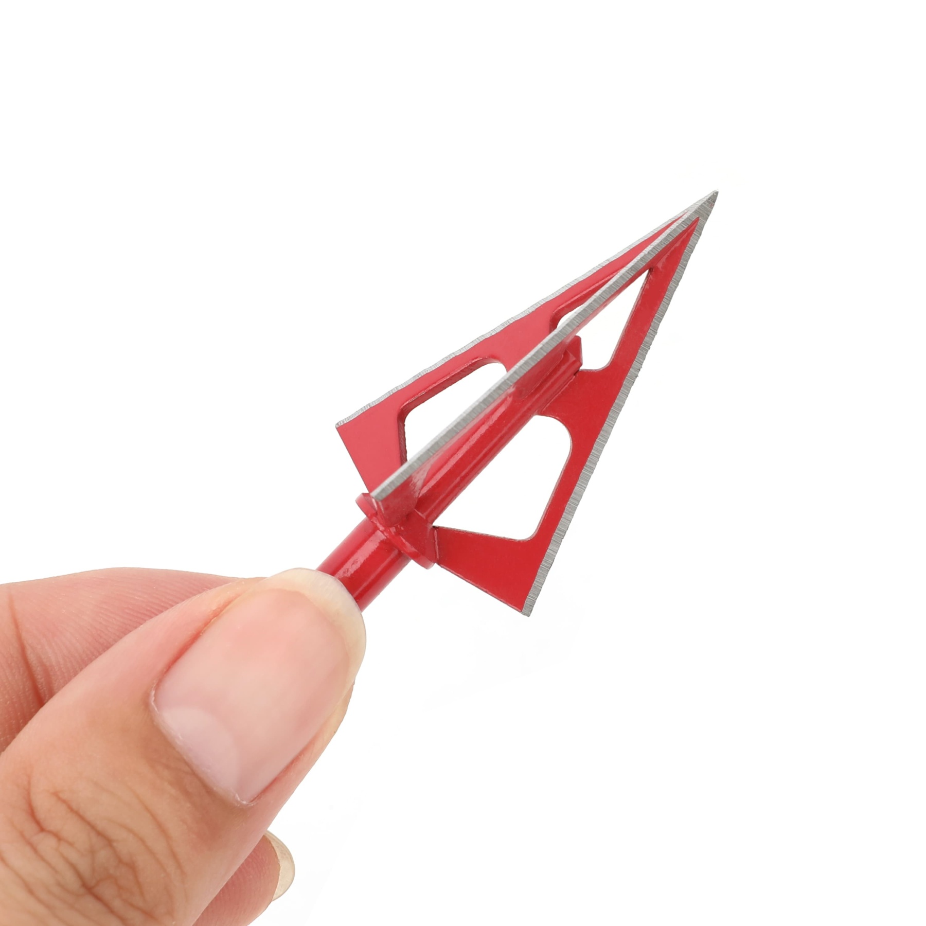 Archery 3-Blade Hunting Broadheads 100 Grain Fixed Blade Arrow Tips
