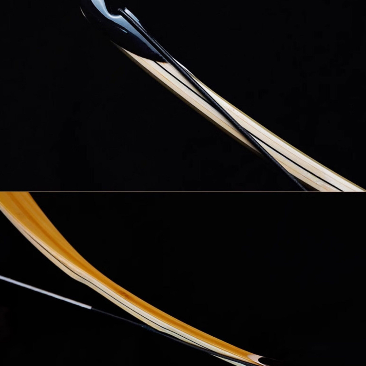 AF ZhuRan Archery Bow Traditional Laminated 65" 20-50lbs