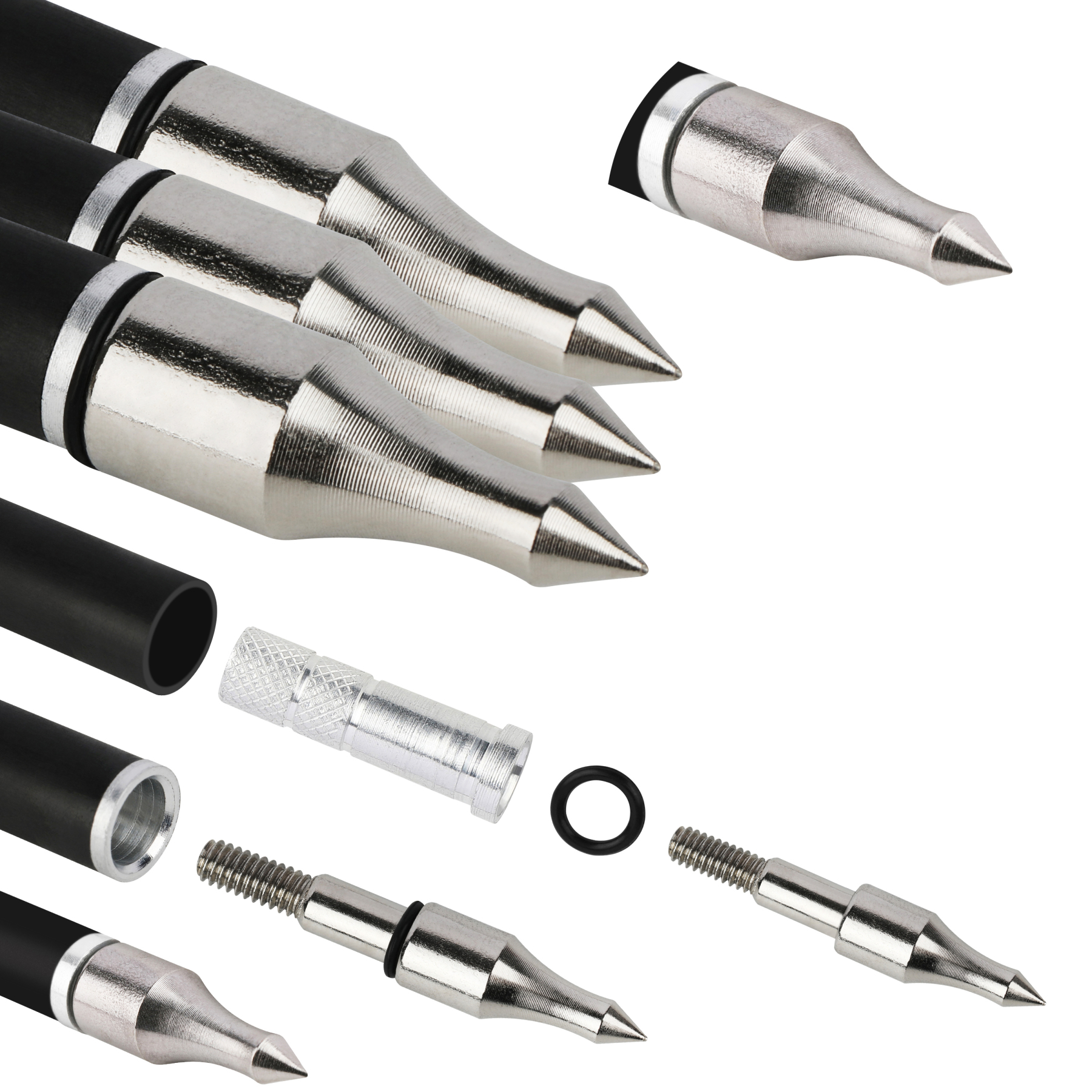 Carbon Fletched Arrows 30" SP500 Vanes Archery Hunting